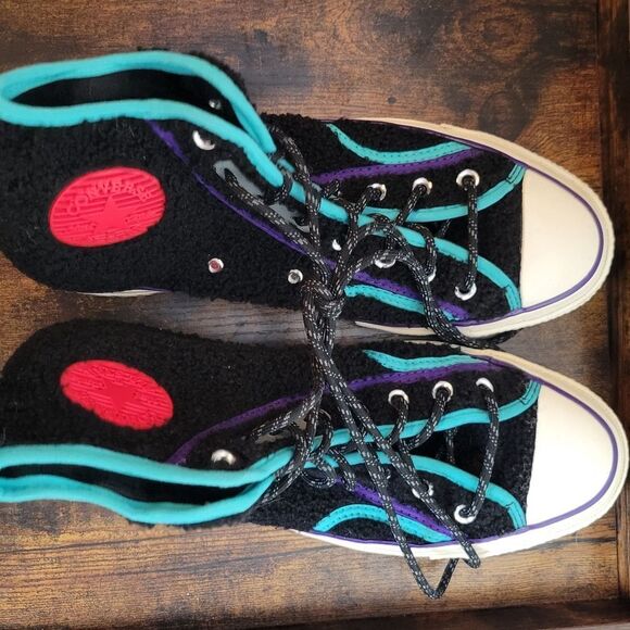 Converse Chuck 70 High 'Retro Sherpa' 169784C Men's Size 9 Women's 11 - Picture 3 of 5